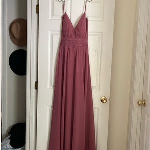 Bridesmaid Dress- Worn Once Style: Ryan Color: Rosewood